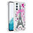 Silicone Candy Rubber TPU Bling-Bling Soft Case Cover YB1 for Samsung Galaxy Quantum4 5G