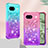 Silicone Candy Rubber TPU Bling-Bling Soft Case Cover YB2 for Google Pixel 8a 5G