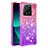 Silicone Candy Rubber TPU Bling-Bling Soft Case Cover YB2 for Xiaomi Mi 13T 5G Hot Pink