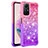 Silicone Candy Rubber TPU Bling-Bling Soft Case Cover YB2 for Xiaomi Redmi Note 12S Hot Pink