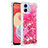 Silicone Candy Rubber TPU Bling-Bling Soft Case Cover YB3 for Samsung Galaxy A04 4G Hot Pink