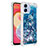 Silicone Candy Rubber TPU Bling-Bling Soft Case Cover YB3 for Samsung Galaxy M04 Blue