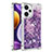 Silicone Candy Rubber TPU Bling-Bling Soft Case Cover YB3 for Xiaomi Redmi Note 12 Turbo 5G Purple