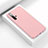 Silicone Candy Rubber TPU Line Soft Case Cover C01 for Huawei Nova 5 Pink