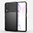 Silicone Candy Rubber TPU Line Soft Case Cover C01 for Huawei Nova 6 5G Black