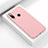 Silicone Candy Rubber TPU Line Soft Case Cover C01 for Huawei P30 Lite New Edition Pink