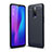 Silicone Candy Rubber TPU Line Soft Case Cover C01 for Oppo RX17 Pro Blue