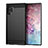 Silicone Candy Rubber TPU Line Soft Case Cover C01 for Samsung Galaxy Note 10 Plus 5G Black