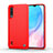 Silicone Candy Rubber TPU Line Soft Case Cover C01 for Xiaomi Mi A3 Red