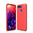 Silicone Candy Rubber TPU Line Soft Case Cover C02 for Huawei Honor V20 Red