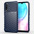 Silicone Candy Rubber TPU Line Soft Case Cover C02 for Xiaomi Mi A3 Blue