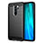 Silicone Candy Rubber TPU Line Soft Case Cover C03 for Xiaomi Redmi Note 8 Pro Black