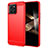 Silicone Candy Rubber TPU Line Soft Case Cover for Huawei Honor X8b Red