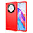 Silicone Candy Rubber TPU Line Soft Case Cover for Huawei Honor X9a 5G Red