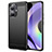 Silicone Candy Rubber TPU Line Soft Case Cover for Realme 10 Pro+ Plus 5G Black