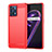 Silicone Candy Rubber TPU Line Soft Case Cover for Realme 9 4G Red