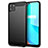 Silicone Candy Rubber TPU Line Soft Case Cover for Realme C11 Black