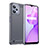 Silicone Candy Rubber TPU Line Soft Case Cover for Realme C31 Gray