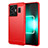 Silicone Candy Rubber TPU Line Soft Case Cover for Realme GT3 5G Red