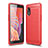 Silicone Candy Rubber TPU Line Soft Case Cover for Samsung Galaxy XCover 5 SM-G525F Red