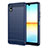Silicone Candy Rubber TPU Line Soft Case Cover for Sony Xperia Ace III Blue