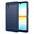 Silicone Candy Rubber TPU Line Soft Case Cover for Sony Xperia Ace III SO-53C Blue