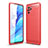 Silicone Candy Rubber TPU Line Soft Case Cover for Xiaomi Poco M5S Red