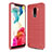 Silicone Candy Rubber TPU Line Soft Case Cover for Xiaomi Pocophone F1 Red