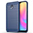 Silicone Candy Rubber TPU Line Soft Case Cover for Xiaomi Redmi 8A Blue