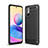 Silicone Candy Rubber TPU Line Soft Case Cover for Xiaomi Redmi Note 10 5G Black