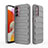 Silicone Candy Rubber TPU Line Soft Case Cover KC1 for Samsung Galaxy A14 4G Gray