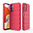 Silicone Candy Rubber TPU Line Soft Case Cover KC1 for Samsung Galaxy A14 4G Red