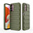 Silicone Candy Rubber TPU Line Soft Case Cover KC1 for Samsung Galaxy Jump3 5G Green