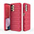 Silicone Candy Rubber TPU Line Soft Case Cover KC2 for Samsung Galaxy A13 4G Red