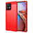 Silicone Candy Rubber TPU Line Soft Case Cover MF1 for Motorola Moto Edge 40 Pro 5G Red