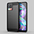 Silicone Candy Rubber TPU Line Soft Case Cover MF1 for Realme 8 4G Black