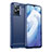 Silicone Candy Rubber TPU Line Soft Case Cover MF1 for Vivo Y30 5G Blue