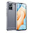 Silicone Candy Rubber TPU Line Soft Case Cover MF1 for Vivo Y30 5G Gray