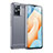 Silicone Candy Rubber TPU Line Soft Case Cover MF1 for Vivo Y33e 5G Gray