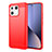 Silicone Candy Rubber TPU Line Soft Case Cover MF1 for Xiaomi Mi 13 5G Red