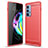 Silicone Candy Rubber TPU Line Soft Case Cover S01 for Motorola Moto Edge S Pro 5G