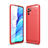 Silicone Candy Rubber TPU Line Soft Case Cover WL1 for Xiaomi Redmi Note 10S 4G Red