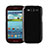 Silicone Candy Rubber TPU Soft Case for Samsung Galaxy S3 4G i9305 Black