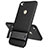 Silicone Candy Rubber TPU Soft Case with Stand for Huawei P8 Lite (2017) Black