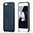 Silicone Candy Rubber TPU Twill Soft Case B05 for Apple iPhone 6 Blue