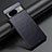 Silicone Candy Rubber TPU Twill Soft Case Cover for Google Pixel 8 5G Black