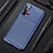 Silicone Candy Rubber TPU Twill Soft Case Cover for Huawei Honor 20 Pro Blue