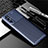 Silicone Candy Rubber TPU Twill Soft Case Cover for Huawei Honor 30 Blue