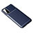 Silicone Candy Rubber TPU Twill Soft Case Cover for Huawei Honor Play4T Pro Blue
