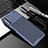 Silicone Candy Rubber TPU Twill Soft Case Cover for Huawei Mate 40 Lite 5G Blue